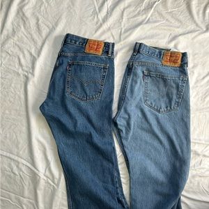 Two Levis 505 36x30